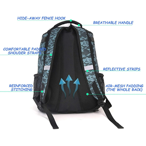 2025 nouveau personnalisé étanche géométrique cadre externe Polyester Baseball sac de voyage roues 36-55L capacité bas prix meilleur - Product Image 5