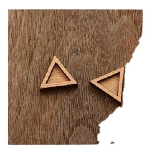 Pendientes circulares de gancho de alta calidad con costuras de madera explosivas, venta al por mayor, pendientes exagerados de madera, pendientes de madera para mujeres africanas - Product Image 1