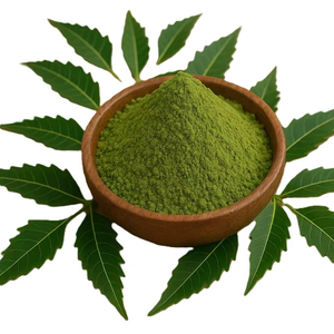 Polvo de hoja de Neem puro 100% de alta calidad para la cara, la piel, el crecimiento del cabello Polvo de hojas de Neem orgánico disponible en embalaje personalizado - Product Image 6