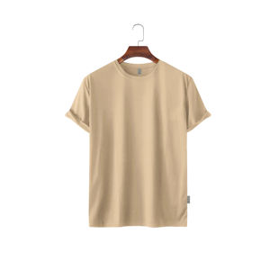 เสื้อยืดสตรีทแวร์สีพื้น ปี 2026 ผู้ผลิต OEM ขายส่งเสื้อผ้าสั่งทำจากบังกลาเทศสำหรับผู้ซื้อ - Product Image 5