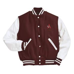 Chaqueta Varsity Personalizada con Logotipo, Chaqueta Bomber de Cuero con Forro Polar de Invierno, Chaqueta Varsity con Bordado de Alta Calidad para Hombre - Product Image 6