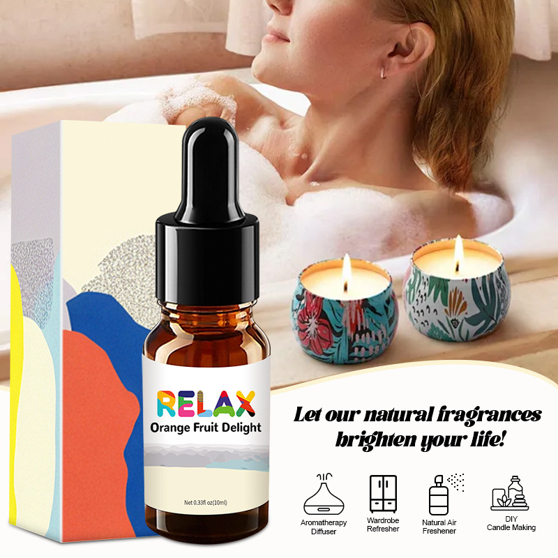 Relax orange fruit delight