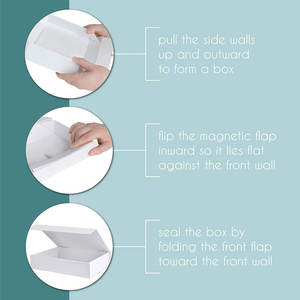 Caja de regalo impresa personalizada Magnetbox Caja rígida de cartón Caja de ropa personalizada Caja de embalaje de ropa Logotipo personalizado Color - Product Image 2