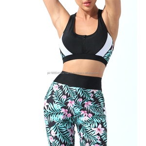 Vêtements de yoga en gros, vêtements de sport sur mesure pour femmes, taille plus, soutien-gorge de sport, leggings, ensemble 2 pièces, shorts de yoga solides pour femmes - Product Image 6