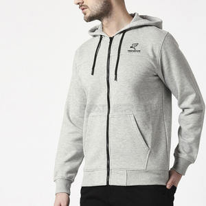 Veste d'hiver à capuche décontractée pour hommes Meilleure qualité Nouveau style Sweat à capuche à motif solide Bas quantité minimale de commande Prix de gros - Product Image 5