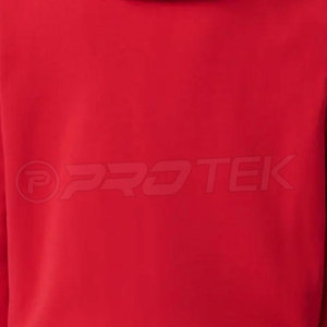 <b>Men's</b> Comfortable Cotton Fleece Pullover <b>Hoodie</b> <b>Red</b> Solid Color with Designer Pattern Print Washed Winter Style XS-XL Sizes - Product Image 6