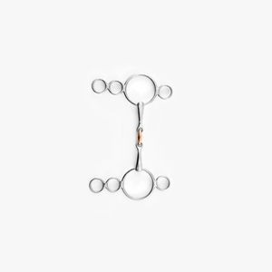 Bocado de Acero Inoxidable para Equitación Profesional con Boca de Cobre, Acción Suave, Servicio OEM, Bocados de Acero Duraderos para Montar a Caballo - Product Image 2