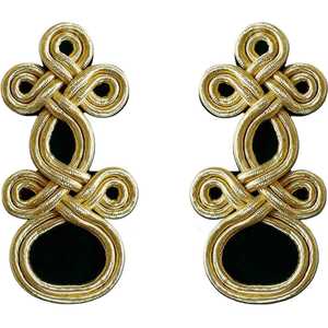 Cordons d'épaule de cérémonie faits à la main avec embouts métalliques pour uniformes – Fabrication usine - Product Image 2