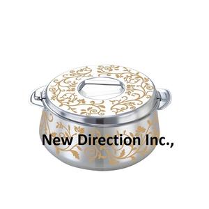 Cacerola de acabado personalizada de acero inoxidable de alta calidad estándar, olla caliente para almacenamiento de alimentos para Cocina - Product Image 1