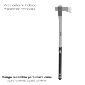Mango Fibra di Vetro Maza Cuna 3 Kg 54x34 mm. Ovale Conico - Product Image 4