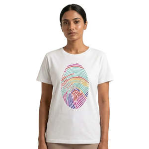เสื้อยืดผู้ชายมีสไตล์พิมพ์ดิจิตอล3D เสื้อคอตตอน100% ระบายอากาศได้ยาว" - Product Image 2