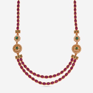 Auténtico Collar de Plata con Diseño de Templo - Joyería de Inspiración Cultural - Product Image 1