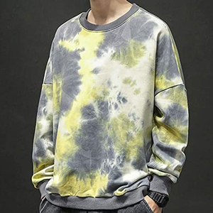 Sweat-shirt à col rond pour homme, décontracté, manches longues, léger, 100% coton molletonné, poignets et ourlet côtelés, coupe classique, hiver, brodé - Product Image 5