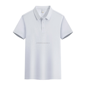 Tissu jersey imprimé avec logo personnalisé pour hommes, broderie en coton et polyester, mèche à sec pour polos, ventes entières - Product Image 2