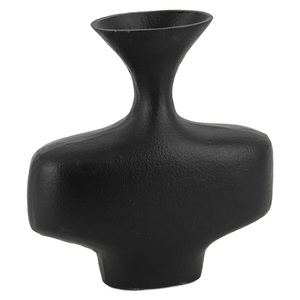 Florero de metal de hierro de diseño antiguo de calidad superior con exquisitos detalles hechos a mano para una elegante decoración del hogar y eventos - Product Image 4