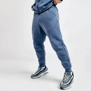 Conjunto de dos piezas con capucha y pantalones de chándal para hombre personalizado de alta calidad de peso pesado 100% algodón liso al por mayor chándal de poliéster para hombre - Product Image 6