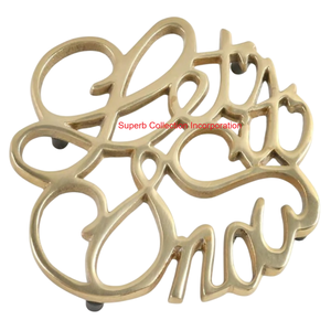 Salvamanteles de hierro de alta calidad con acabado Verdigris y detalles en bronce, soporte para ollas de cocina con tema del océano costero y para decoración del hogar y regalos - Product Image 5