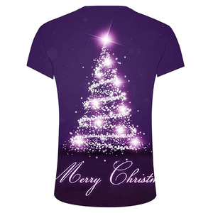 <b>Men's</b> <b>Christmas</b> Graphic T-<b>Shirt</b> Plus Size 100% Cotton Summer Print Digital Front Logo Wholesale Supply - Product Image 6
