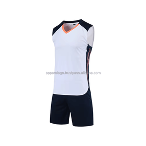 2024 dernière sublimation personnalisée Polyester volley-ball maillot équipe Club conception Logo sans manches gilet fille volley-ball uniforme - Product Image 4