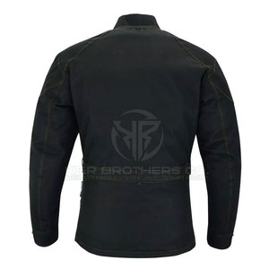 Traje de 2 piezas para motocicleta con tela de poliéster a prueba de viento y armadura de cuerpo certificada CE Traje de 2 piezas para motocicleta de turismo para hombre - Product Image 4