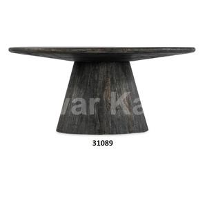 High Quality Gold Metal & Green Top Grass Round <b>Side</b> <b>Table</b> <b>Set</b> of 2 Pcs - Product Image 6