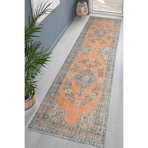 Tapis imprimé à motif persan : Grand, bleu, facile à nettoyer, style bohème, avec poils doux, idéal pour la cuisine ou comme tapis de demoiselle d'honneur - Product Image 2