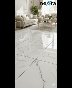 กระเบื้องพอร์ซเลนลายแผนที่สีน้ำเงินขนาด600x1200มม. สำหรับพื้นภายในและผนังผิวมัน - Product Image 3