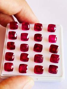 Cojín de calidad AAA, piedras preciosas de rubí Natural tratadas con calor, piezas de belleza únicas para la fabricación de joyas, Color rojo IGI certificado - Product Image 4