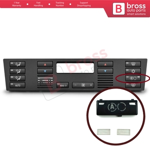 BDP88-9 1 pieza de Control de clima aire acondicionado botón interruptor cubierta #9 para B.M.W serie 5 X5 E53 2000/2007; E39 1995/2003 - Product Image 5