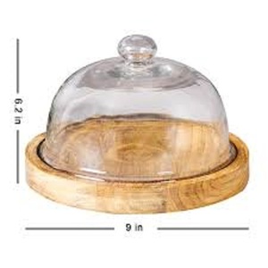 Base para Pastel de Madera de la Mejor Calidad, Diseñada para Celebraciones Vibrantes y Exhibiciones de Postres Atractivas con Artesanía Rústica en Madera - Product Image 3