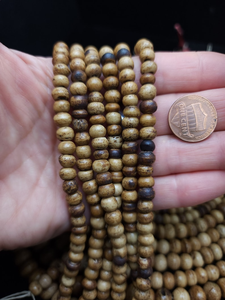 Perles rondes en os sculptées à la main en gros, bijoux en os naturel pour la fabrication artisanale, accessoires de mode, bijoux tribaux AZ ENTERPRISES - Product Image 2