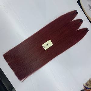 Extensiones de cabello crudo indio sin procesar de alta calidad Nueva trama de estilo de onda natural con pelucas preadheridas de cinta - Product Image 6