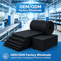 Personnalisation sur mesure OEM/ODM – Meilleur pré-filtre à charbon actif Walson pour purificateur d'air, contrôle des odeurs, 4 feuilles de rechange