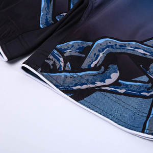 Short MMA de haute qualité avec impression de logo personnalisé pour hommes Short de grappling en coton avec un bon design pour adultes Vêtements d'arts martiaux - Product Image 6