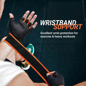 Gants d'entraînement de protection de la paume d'haltérophilie personnalisés OEM et ODM - Product Image 5