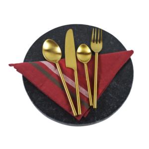 Juego de Cubiertos de Color Dorado de Alta Calidad, Nuevo Diseño, Tamaño Personalizado, para Bodas y Fiestas, Disponible al Precio Más Bajo - Product Image 1