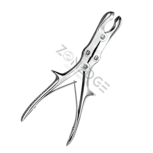 Nouveau coupeur d'os de Ruskin de haute qualité 18 cm Rongeur d'os droit Ronguers d'os d'acier inoxydable - Product Image 3