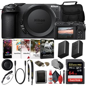 Appareil photo numérique hybride Z30, carte mémoire 64 Go, batterie supplémentaire, logiciel de retouche photo, kit de nettoyage, équipement de diffusion en direct - Product Image 6