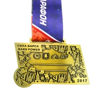 Fabrique la conception de votre propre sport Marathon Basketball Médaille de gymnastique personnalisée