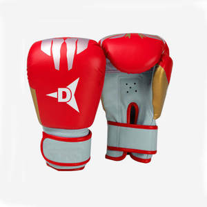 Gants de boxe DAIZEN STAR DSI International en matériau PU, respirants, évacuant l'humidité, anti-UV, avec sangle de poignet réglable et crochet - Product Image 5
