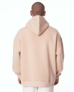 Oversized Heavyweight Hoodie Men 100 Cotton <b>Thick</b> <b>Fleece</b> Streetwear Pullover Plain Sweatshirt - Product Image 5