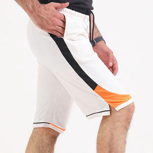 High Quality <b>Men's</b> Mid Waist Casual <b>Sweat</b> <b>Shorts</b> Breathable Solid Color Drawstring Closure Eco-Friendly OEM Service Available - Product Image 3