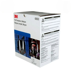 Máscara Facial Completa de Silicona Reutilizable 3M 6800 con Ajuste Cómodo que Ofrece Protección Ligera contra Contaminantes Atmosféricos - Product Image 5