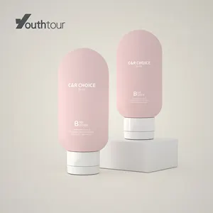 EL Cosmetic Packaging 30ml 60ml 120ml 200ml Plastic PE Squeeze Tube For Cleanser Sunscreen Hand Cream Bottle