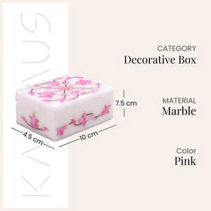 Organizador de Joyas de Mármol Rosa Real - Product Image 2