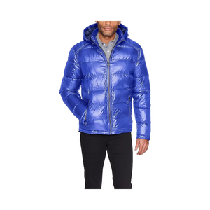 Chaquetas de hombre 2024 moda de invierno elegante diseño personalizado con capucha prendas de vestir exteriores de hombre pluma Puff Puffer Down Bubble Coat chaqueta de hombre - Product Image 1