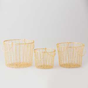 Brass Plated Iron <b>Basket</b> - Product Image 1