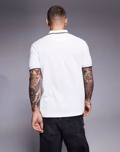 Vente en gros de chemises imprimées brodées et personnalisées style golf sportif pour hommes chemise à séchage rapide bureau d'affaires pour - Product Image 3