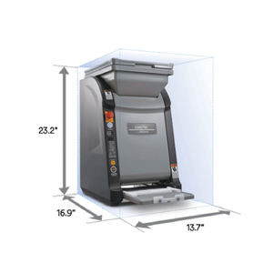 Autec ASM 865 Máquina eléctrica para hacer láminas de arroz Produce continuamente láminas de arroz perfectamente extendidas para hoteles domésticos 1 año - Product Image 3