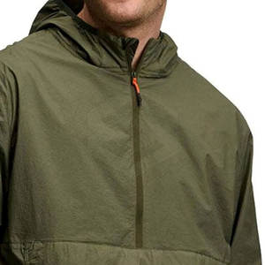 Venta caliente chaqueta cortavientos con capucha para hombres invierno transpirable a prueba de viento personalizable - Product Image 3